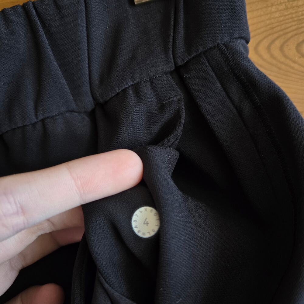 Lululemon On The Fly Skirt Woven Swift Golf Black 4 Tennis Prep Stretchy Pockets - Picture 5 of 7